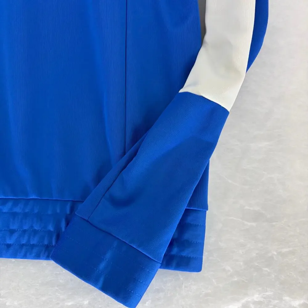 Jordan Full-Zip Track Jacket Blue White Size Small